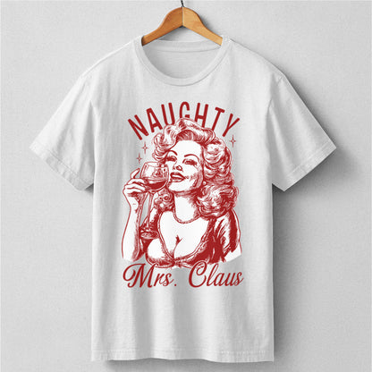 Naughty Mrs Claus | Unisex T-Shirt