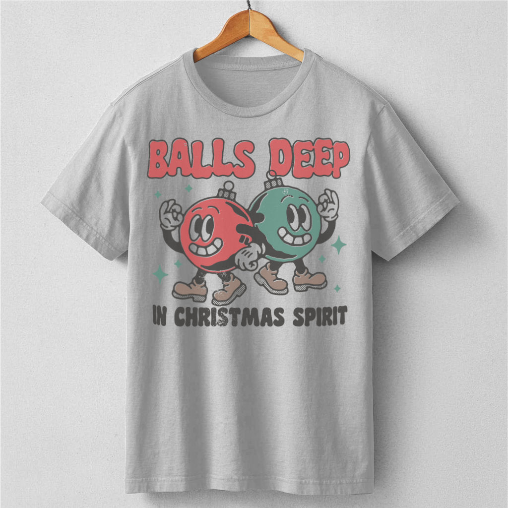 Balls Deep In Christmas Spirit | Unisex T-Shirt